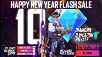 Free Fire New Year Flash Sale Event