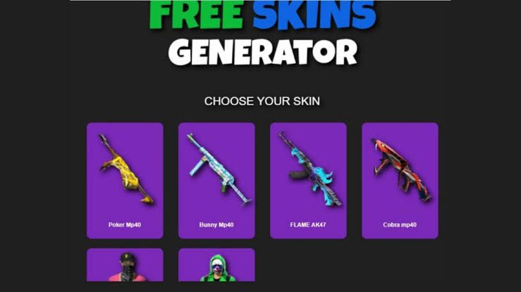 Free Fire skins.com 2023: Get Free Skins for FF Max