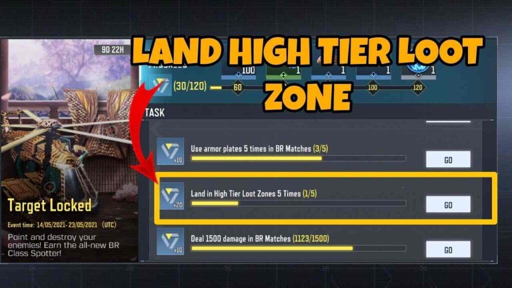 High Tier Loot Zones COD Mobile