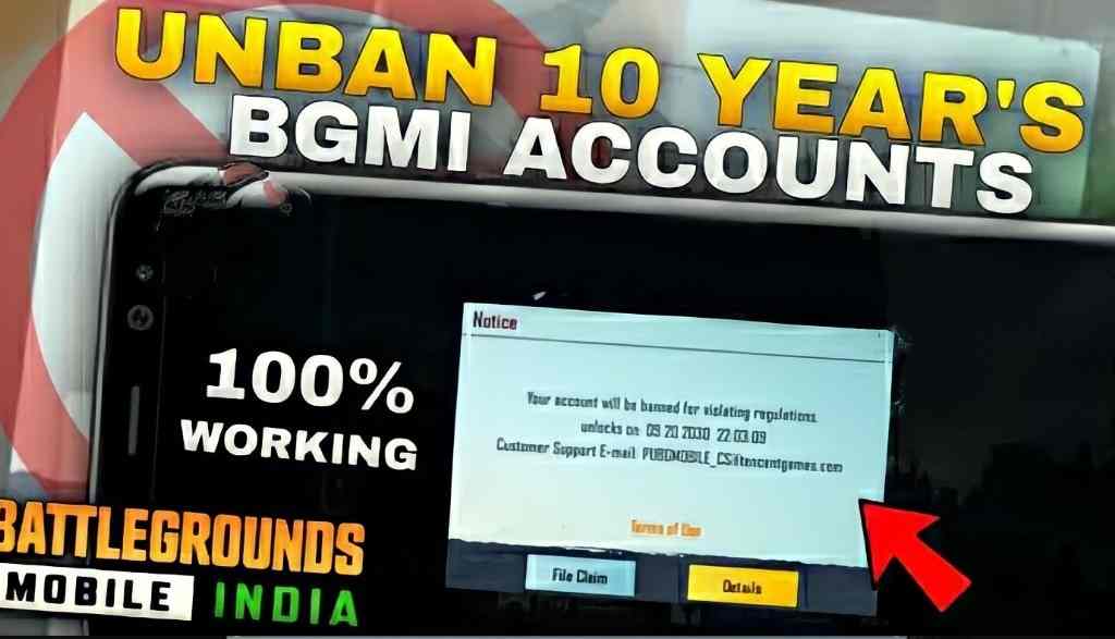 Unban BGMI ID