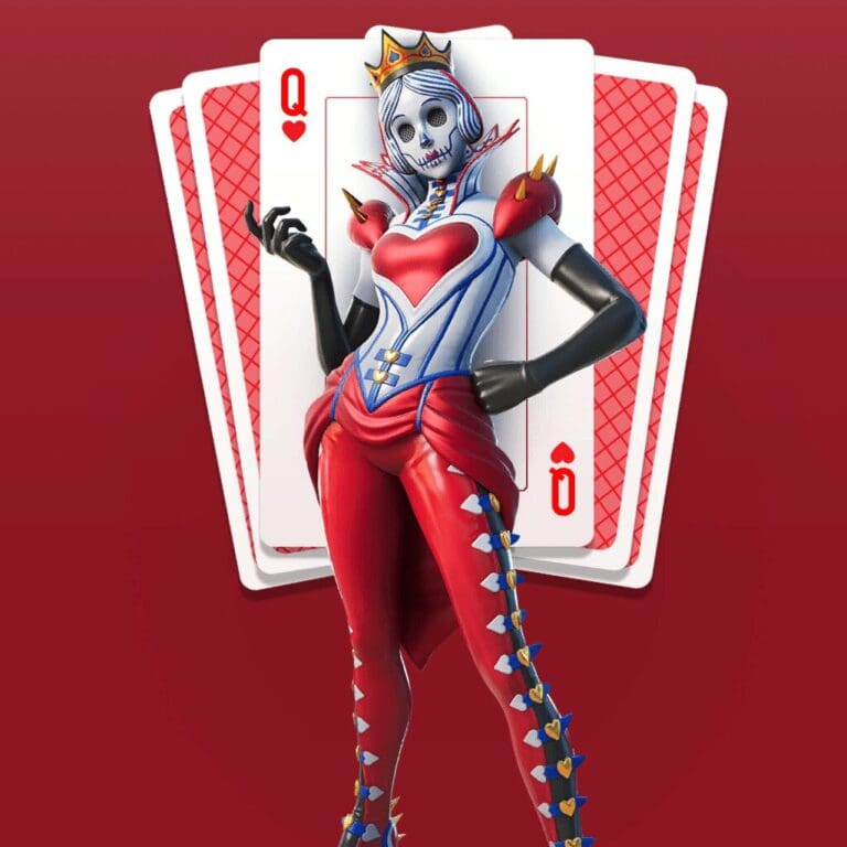New Queen Of Hearts Fortnite Skin in Chapter 3