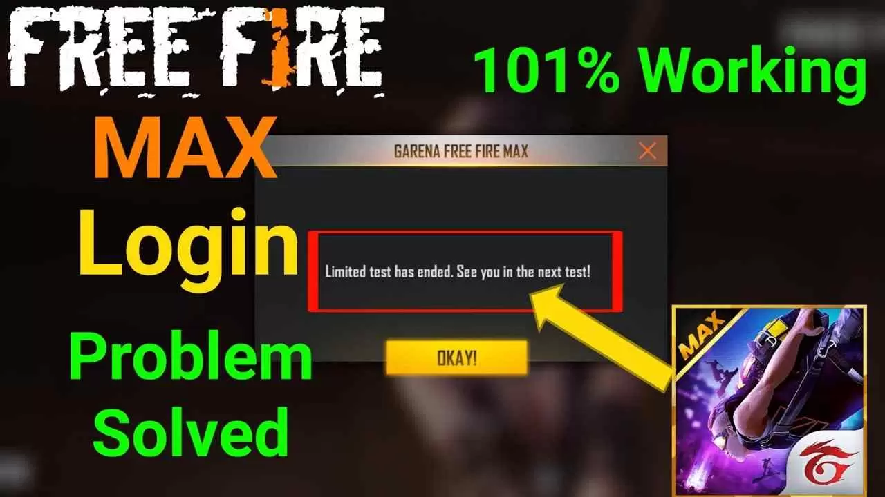Free Fire Max Login Problem VPN