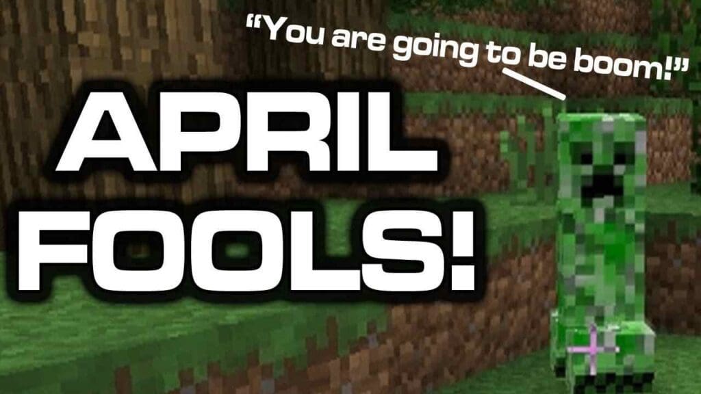 Minecraft April Fool 2022