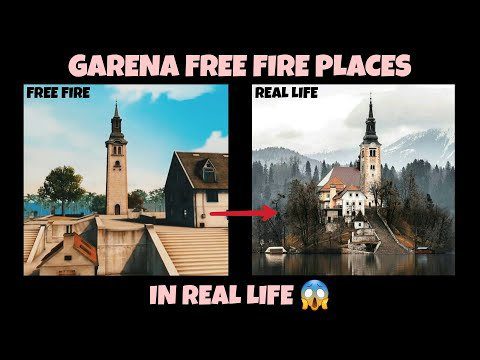 Free Fire Map in Real Life