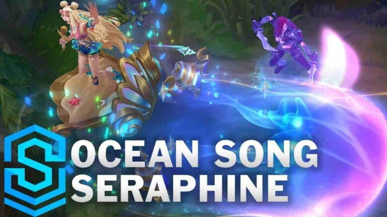 Ocean Song Seraphine LoL-  League of Legends Ocean Song Champs, New 6 Skins Pool Party Set!