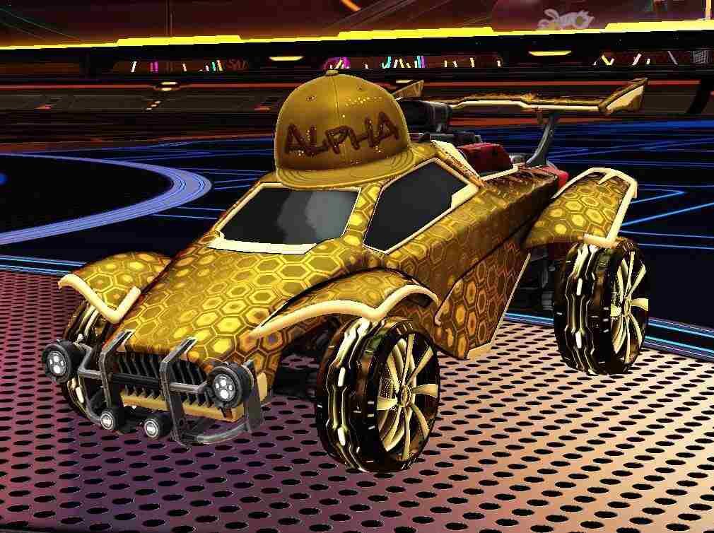 Golden Octane In Rocket League