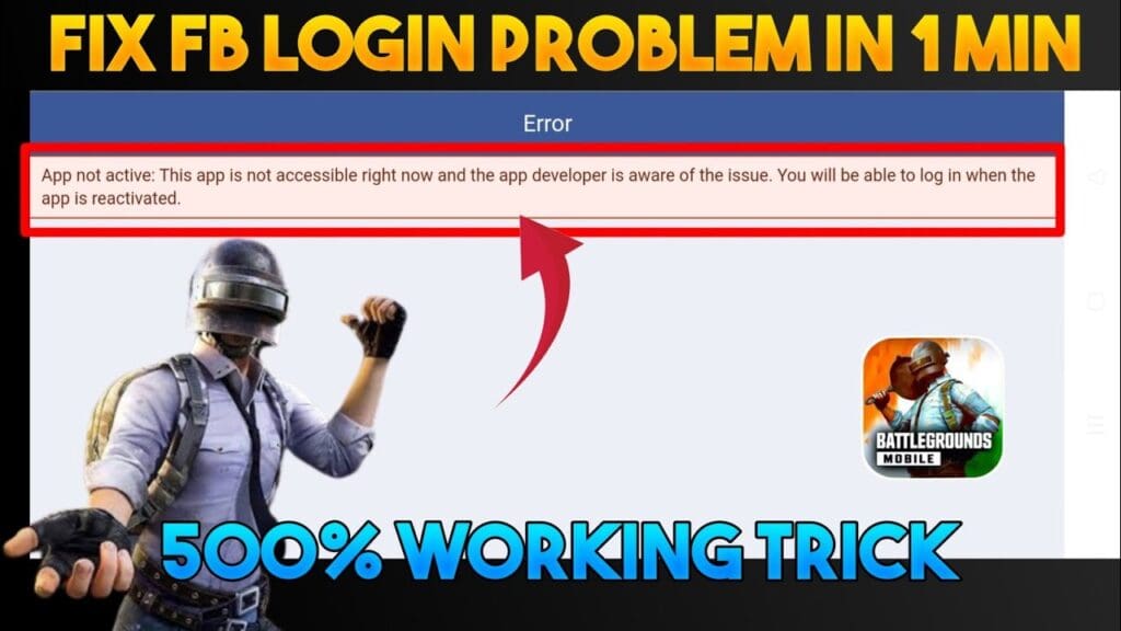 BGMI FB Login Problem: Fix BGMI Facebook Login Problem in Seconds!