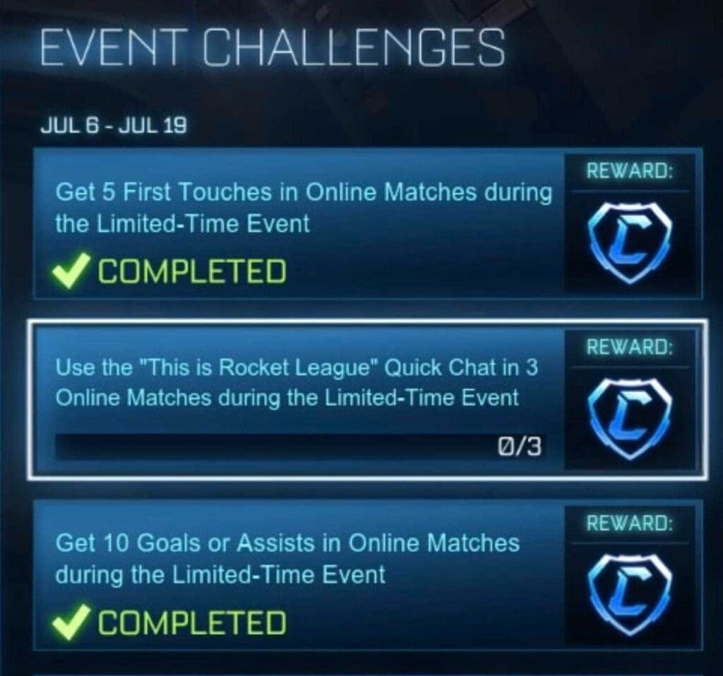 This Is Rocket League Quick Chat