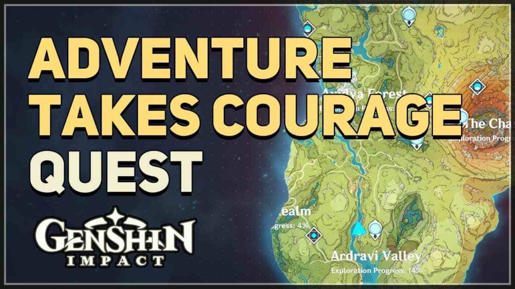 Adventure Takes Courage Genshin Impact