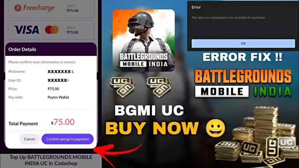 How To Buy UC After BGMI Ban