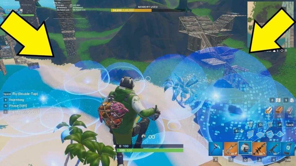 How to Use Shield Bubble in Fortnite