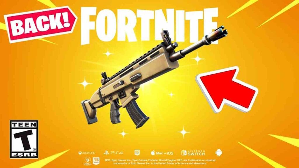 Is the SCAR back in Fortnite