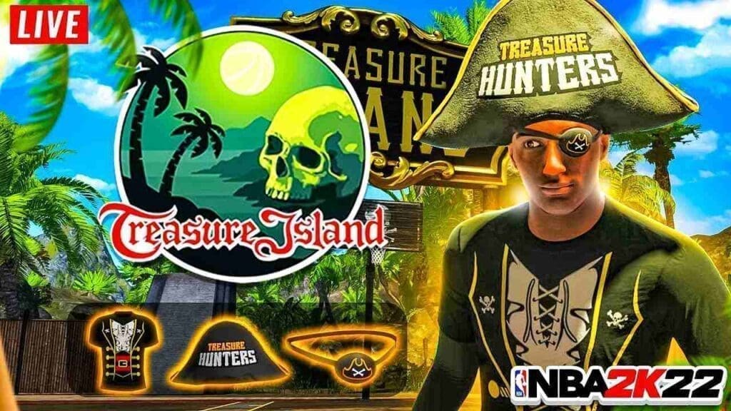 NBA 2k22 Treasure Island Rewards
