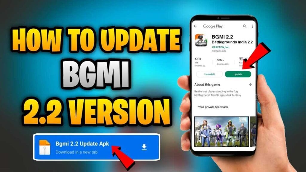 BGMI New Update 2.2 Download Link