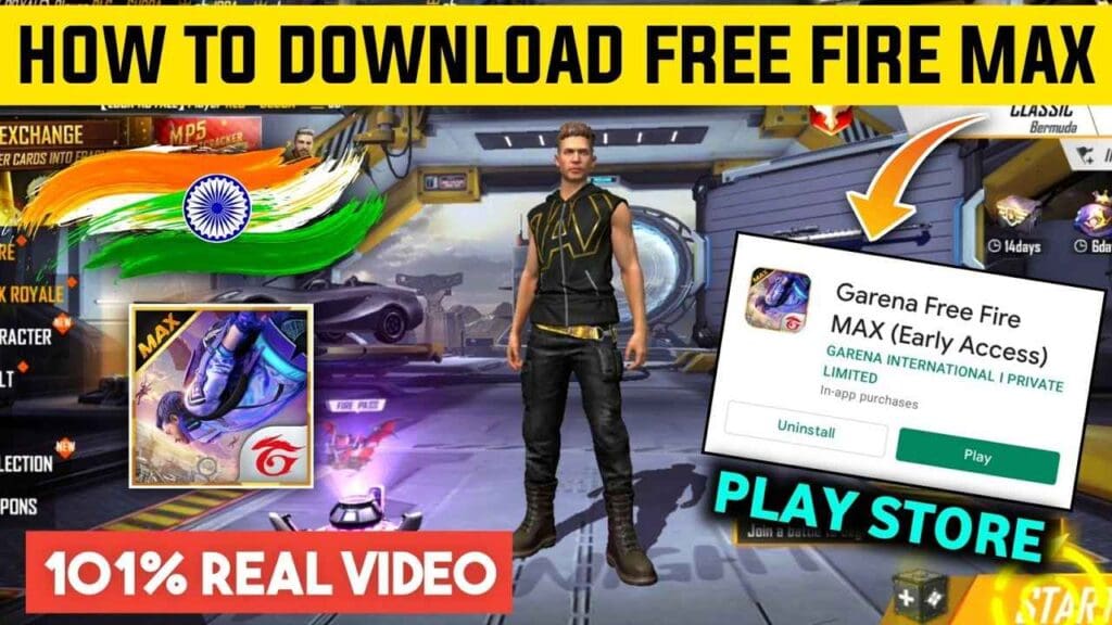 Download Free Fire MAX Game Under 50 MB