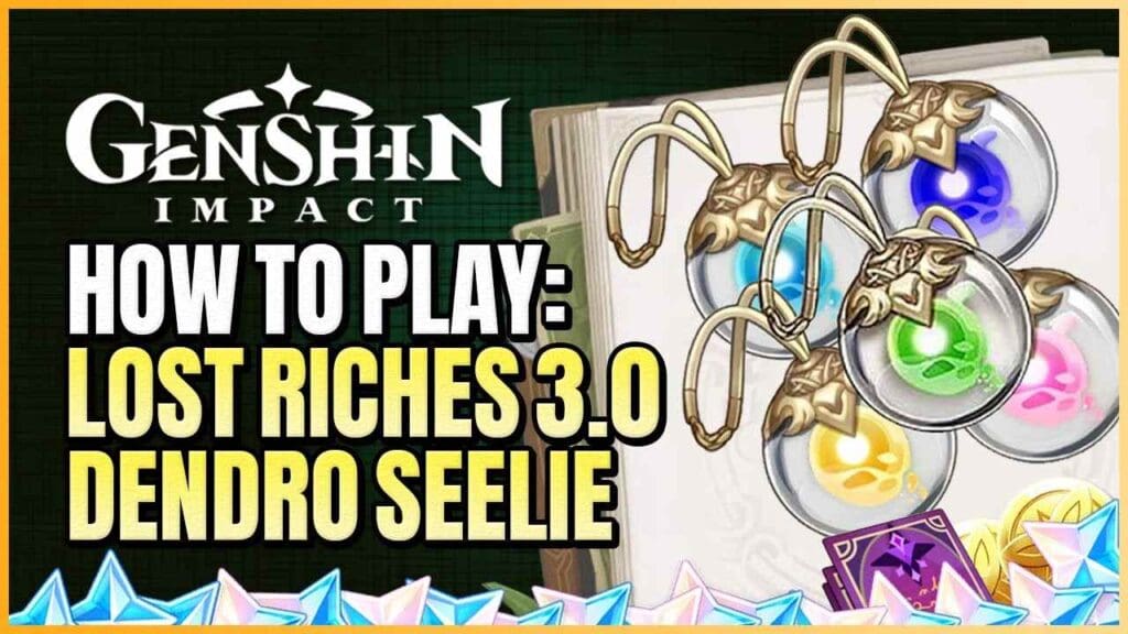 Genshin Impact Lost Riches 3.0 Event