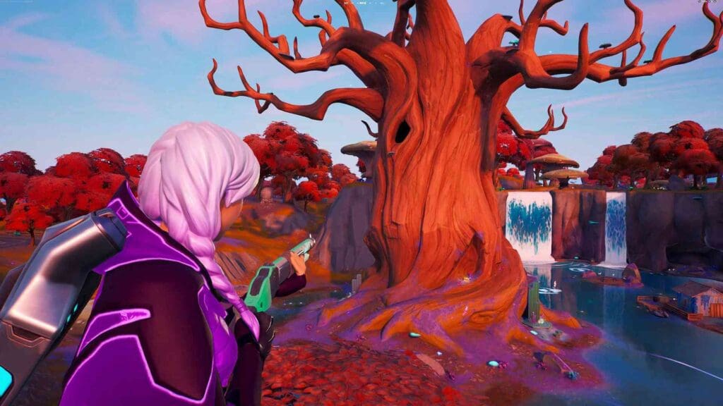 How to Gain Shield at Reality Tree in Fortnite