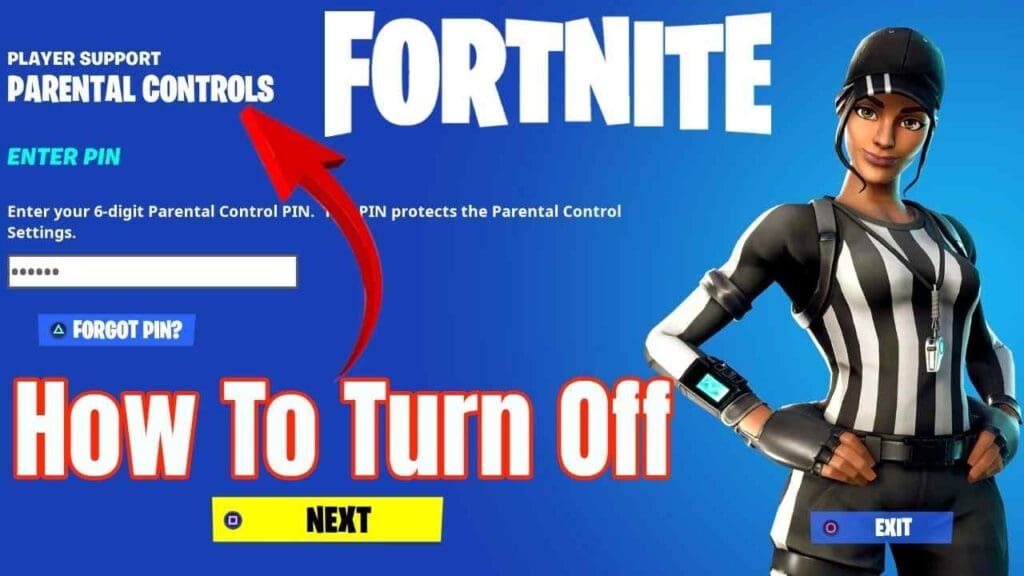How to Turn Off Parental Controls on Fortnite