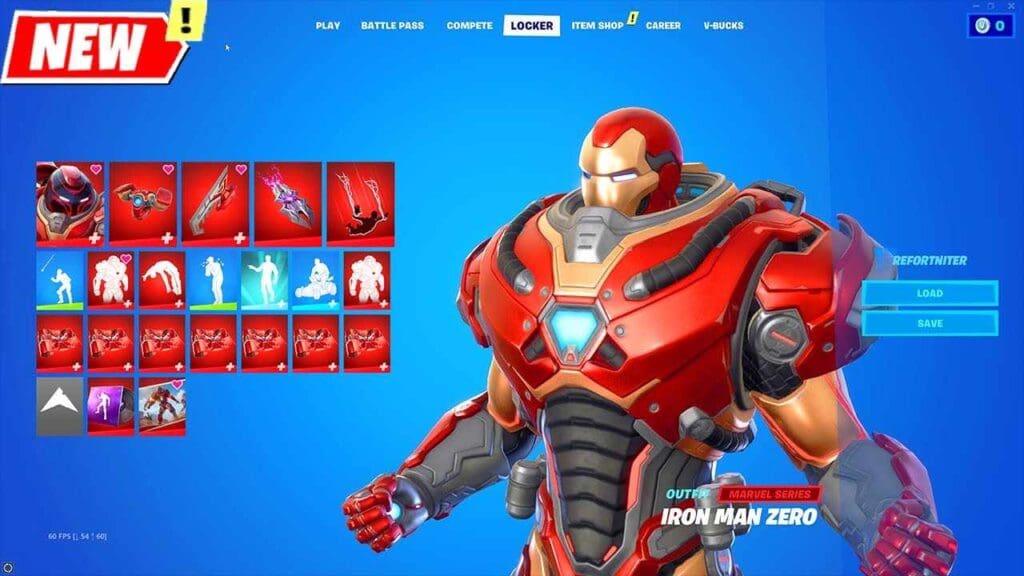 Iron Man Zero Skin