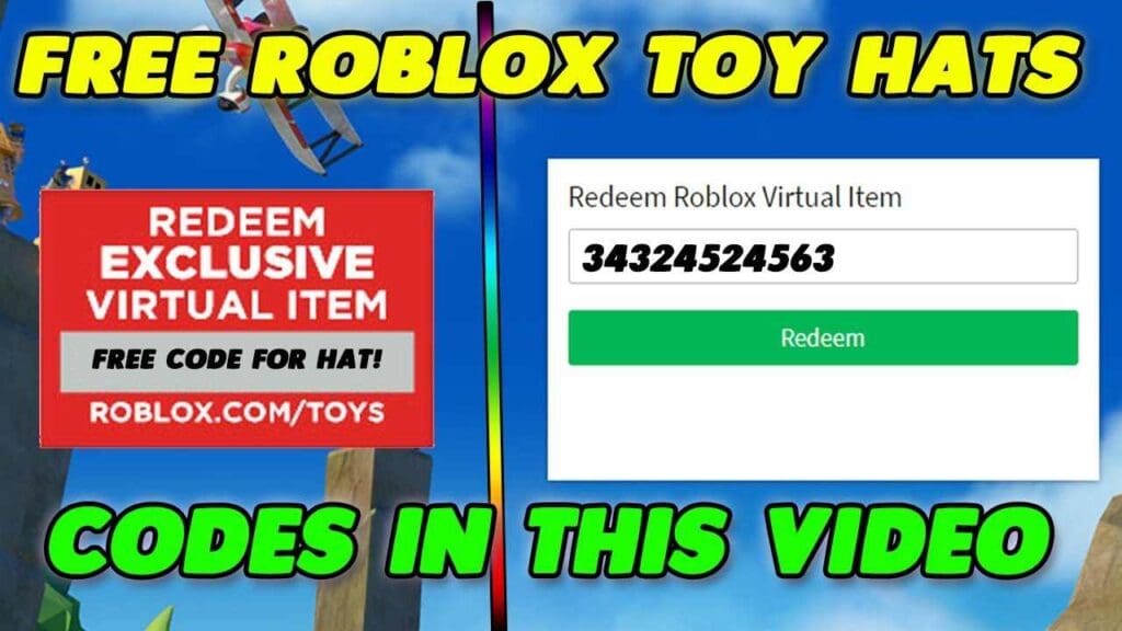 Roblox Toy Code Redeem