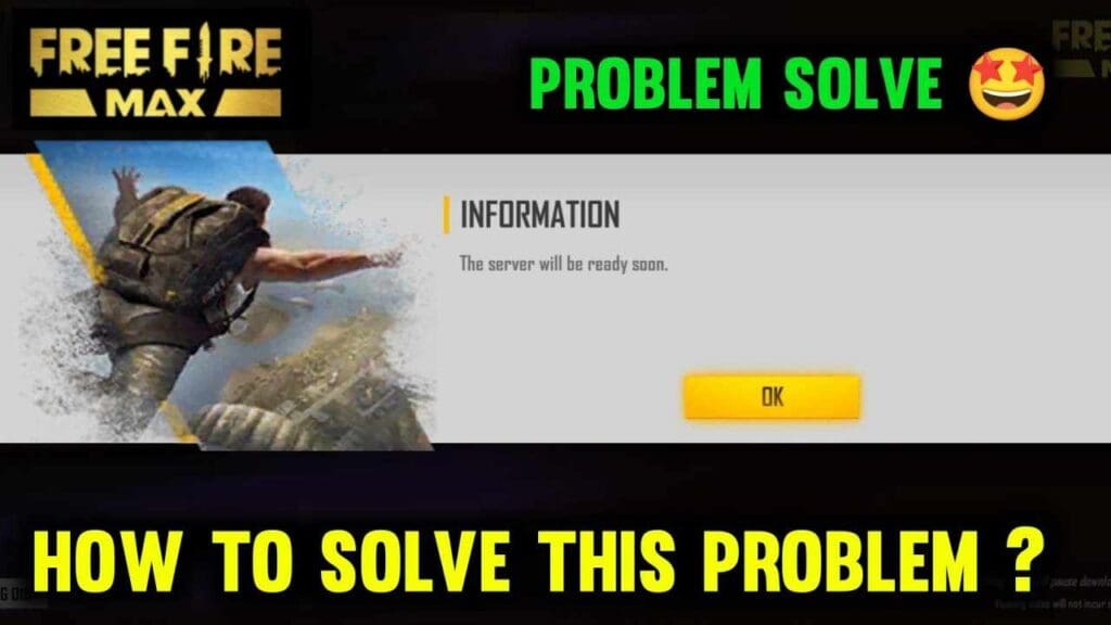 The Server Will Ready Soon Problem In Free Fire