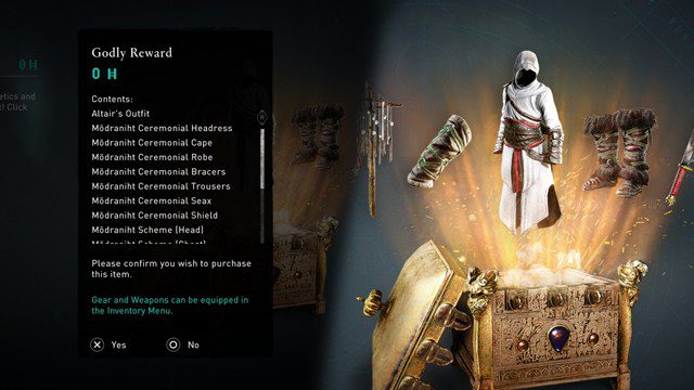 Código de canje de Assassin Creed Origins