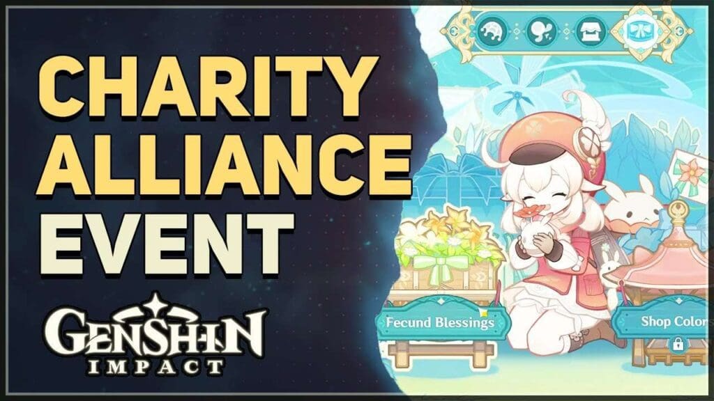  Charity Alliance Genshin Impact 3.1