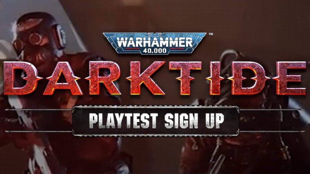 Darktide Beta Sign Up