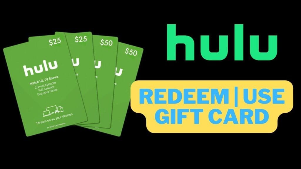 Hulu Redeem Code