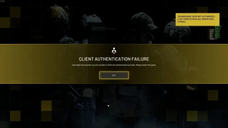 World War 3 Open Beta client authentication error