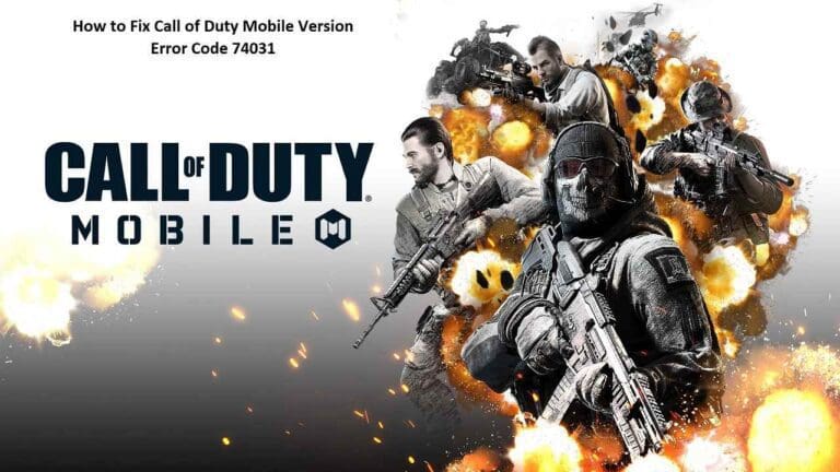 COD Mobile Version too Old 74031 Error