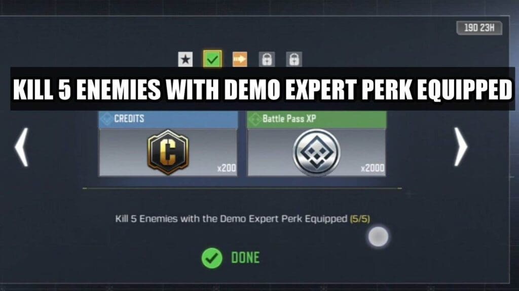 Demo Expert Perk In COD Mobile