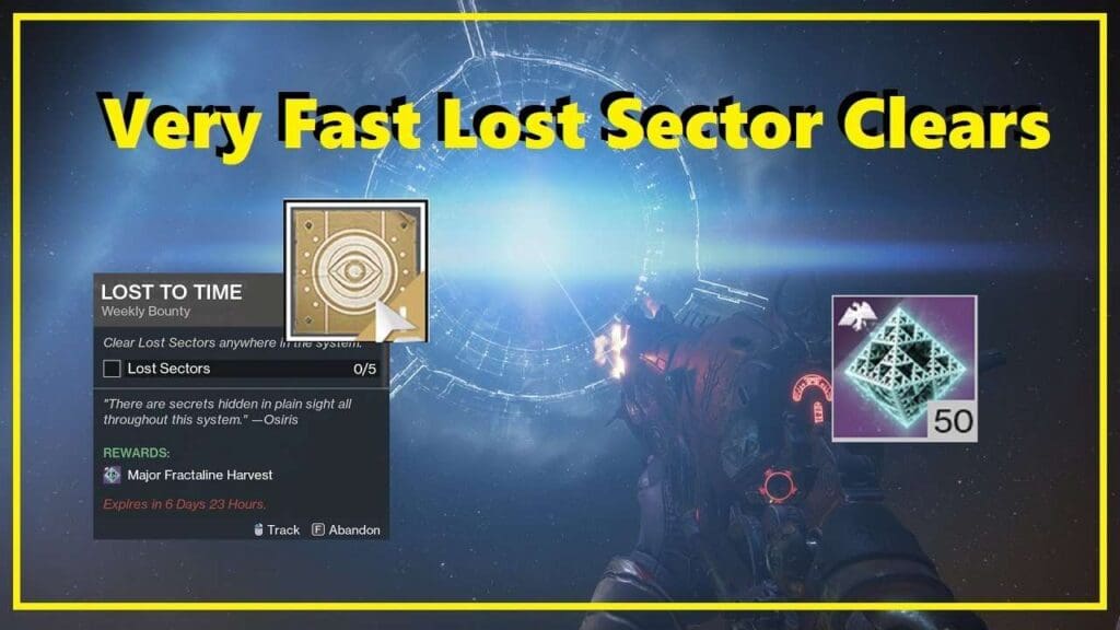 Fastest Lost Sectors Destiny 2