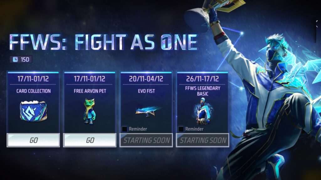 Free Fire FFWS Fight as One