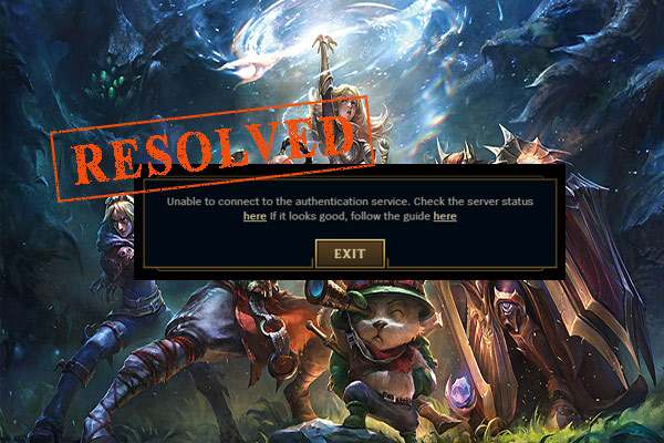 League of Legends Lost Connection to Services