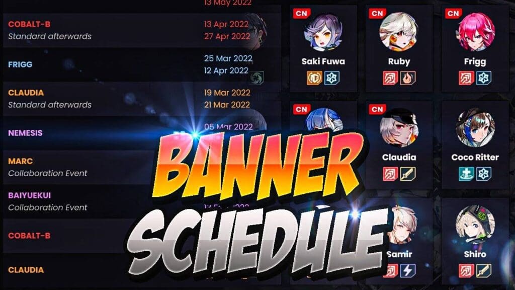 Tower of Fantasy Global Banner Schedule