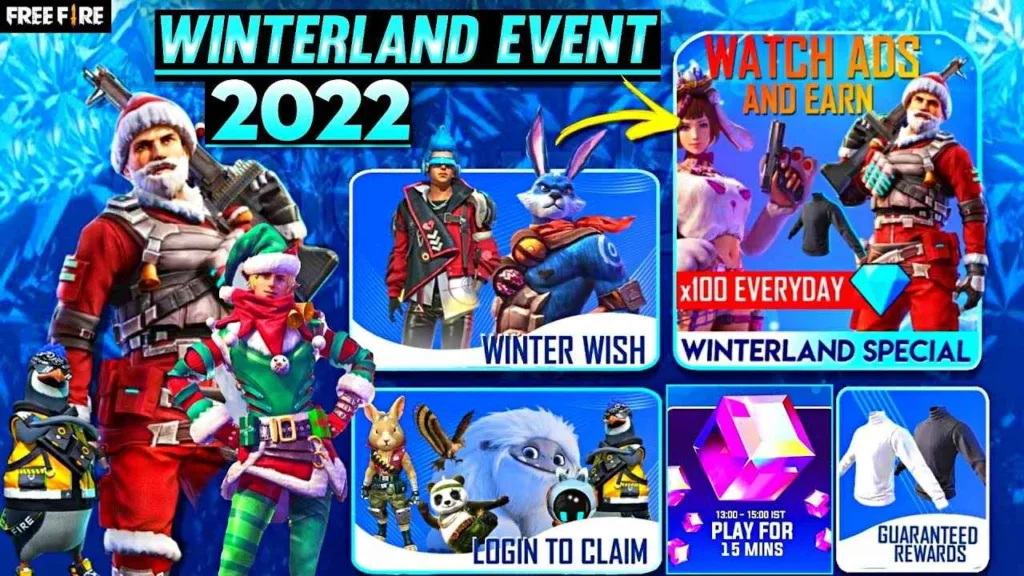 Winterland Event Free Fire 2022