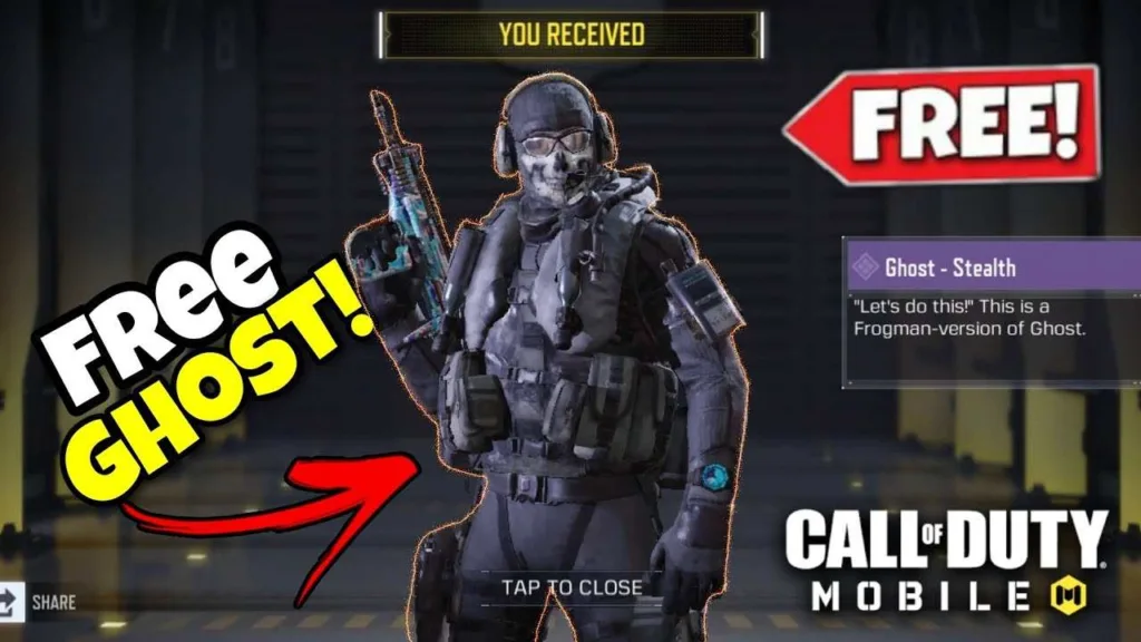 How To Get Ghost Skin In COD Mobile