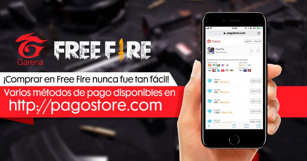 Pagostore.com Free Fire 