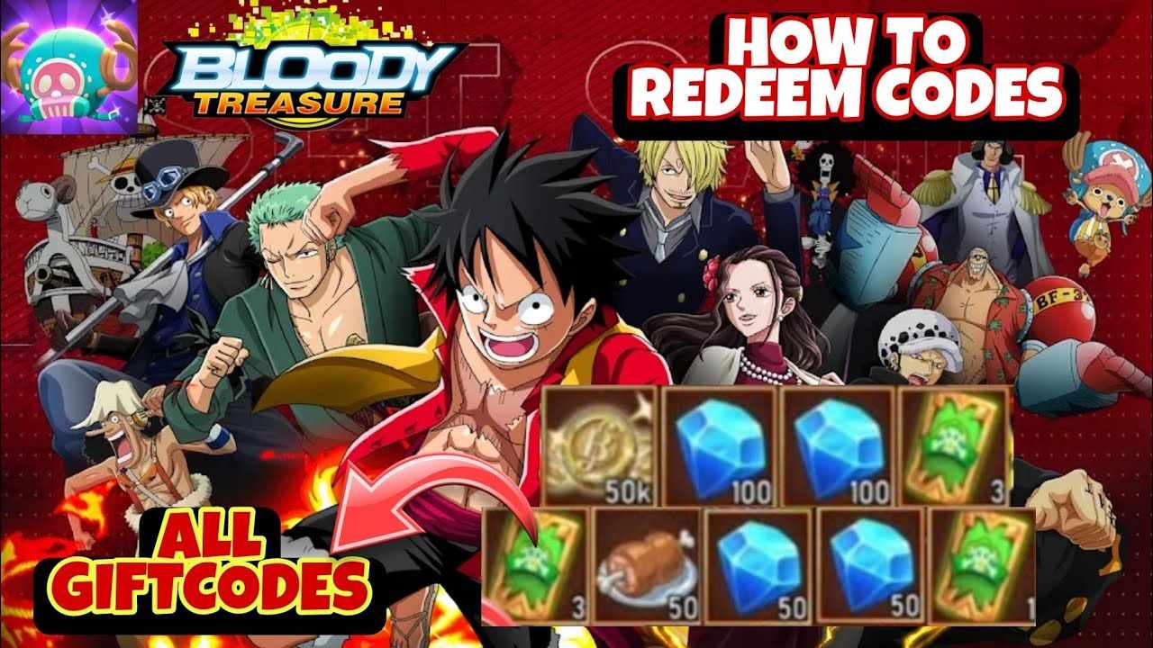 How to redeem code in one piece bounty rush? 