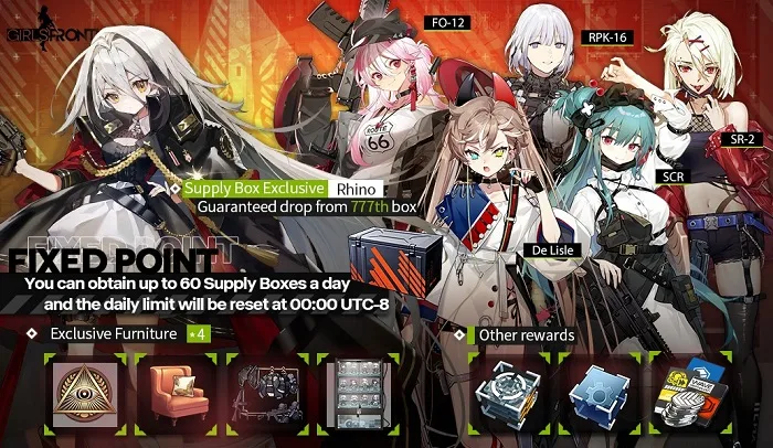Girls Frontline Fixed Point 
