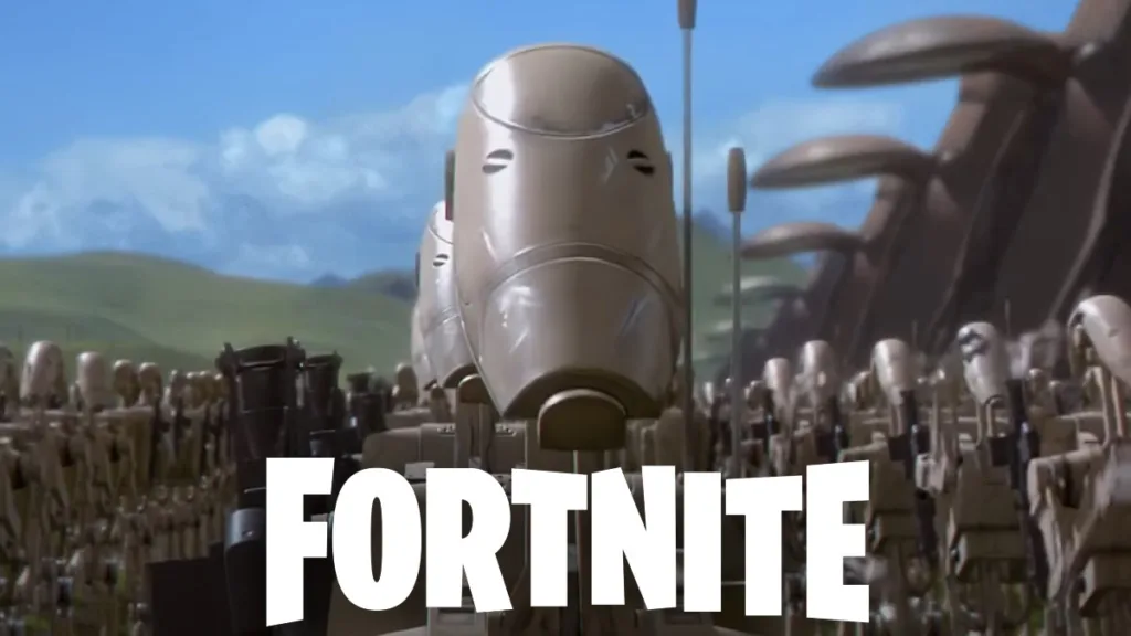 Fortnite battle droid