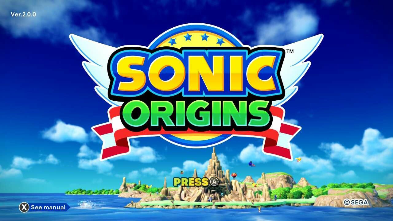 Sonic origins 2.00 patch notes