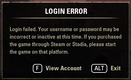 LoL Username or password incorrect