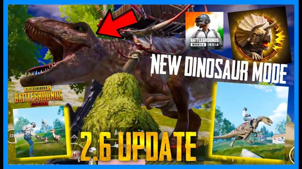 BGMI Dinosaur Update Date