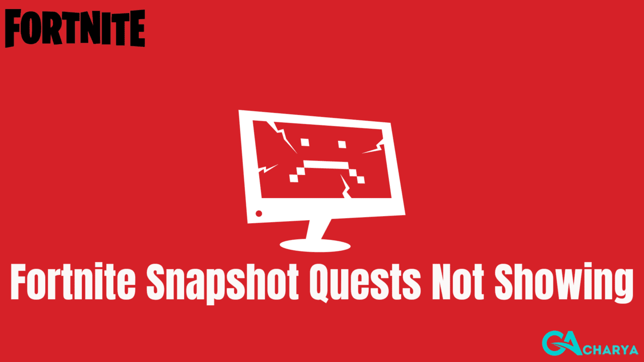 Fortnite snapshot quests not showing