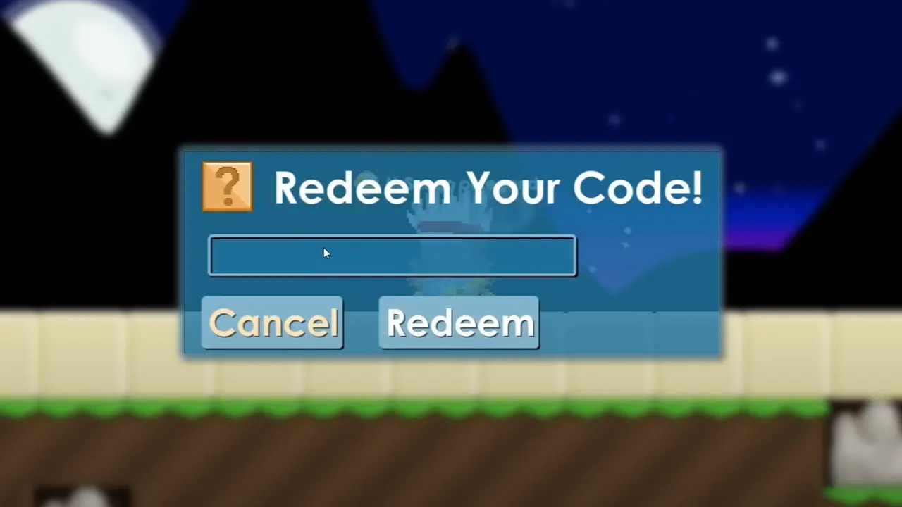 Growtopia redeem code