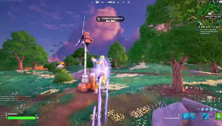 Travel Distance in the air using items