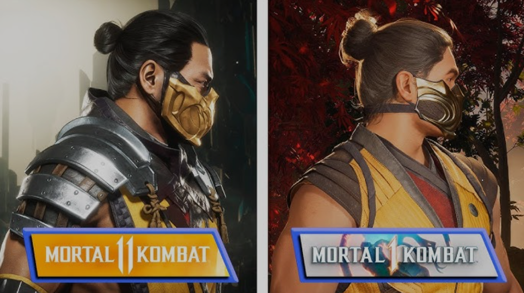 Comparación de gráficos de Mortal Kombat 1