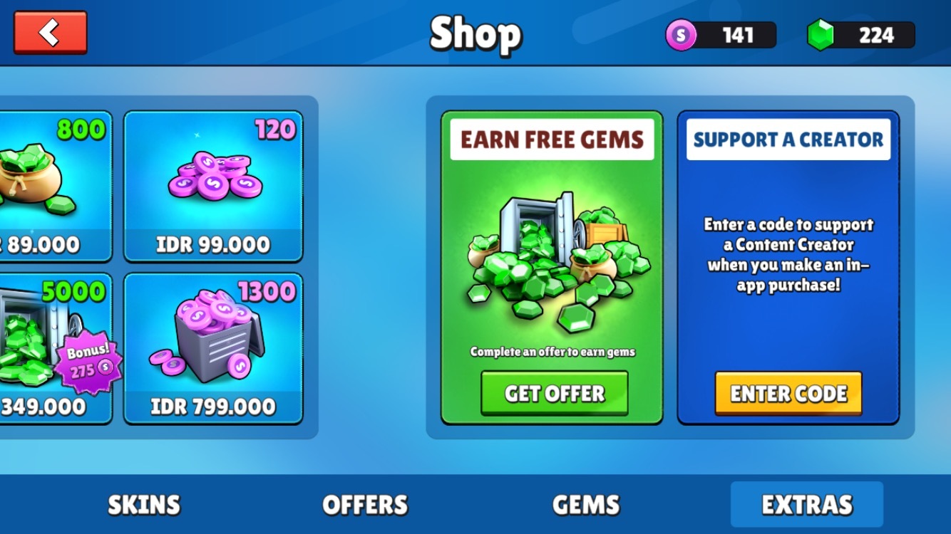 How to get free gems in stumble guys